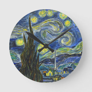 Sterrennacht, Van Gogh Ronde Klok