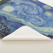 Sterrennacht Van Gogh Sherpa Deken (3/4)