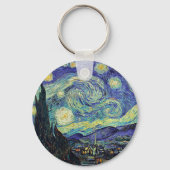 Sterrennacht van Gogh Sleutelhanger (Voorkant)