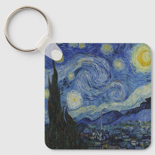 Sterrennacht Van Gogh Sleutelhanger
