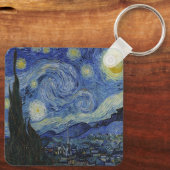 Sterrennacht Van Gogh Sleutelhanger (Achterkant)
