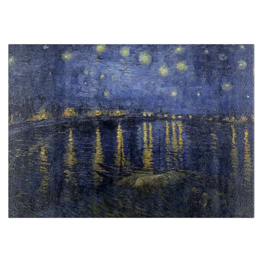 Sterrennacht van Gogh Snijplank (Voorkant)