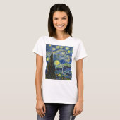 Sterrennacht Van Gogh T-shirt (Voorkant volledig)