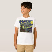 Sterrennacht Van Gogh T-shirt (Voorkant volledig)