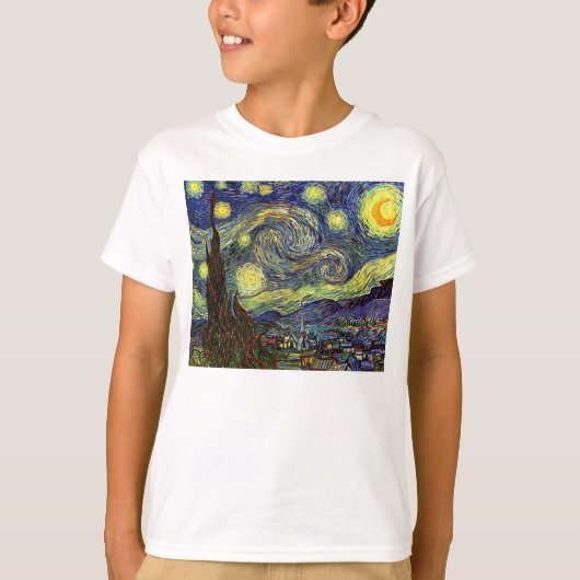 Sterrennacht Van Gogh T-shirt (Voorkant)