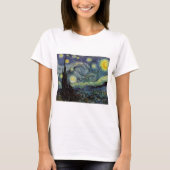 Sterrennacht - van Gogh T-shirt (Voorkant)