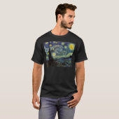 Sterrennacht - van Gogh T-shirt (Voorkant volledig)