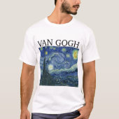 Sterrennacht Van Gogh T-Shirt (Voorkant)