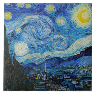 Sterrennacht, Van Gogh Tegeltje