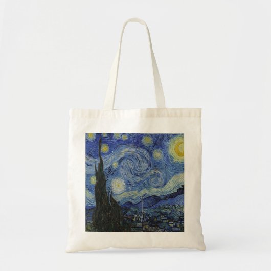 Sterrennacht Van Gogh Tote Bag (Voorkant)