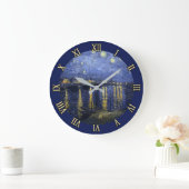 Sterrennacht van Gogh Wall Clock Grote Klok (Huis)