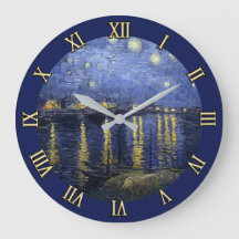 Sterrennacht van Gogh Wall Clock