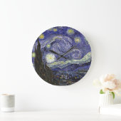 STERRENNACHT VAN GOGH WALL DESIGNER CLOCK - GIFTS GROTE KLOK (Huis)