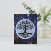 Sterrennacht van het leven briefkaart (Staand voorkant)
