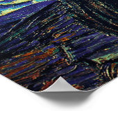 Sterrennacht van het Poster van Gogh (Hoek)