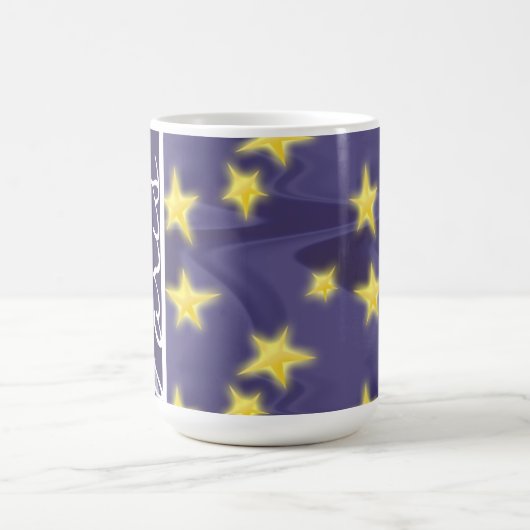 Sterrennacht van Parijs; Eiffeltoren Koffiemok (Center)