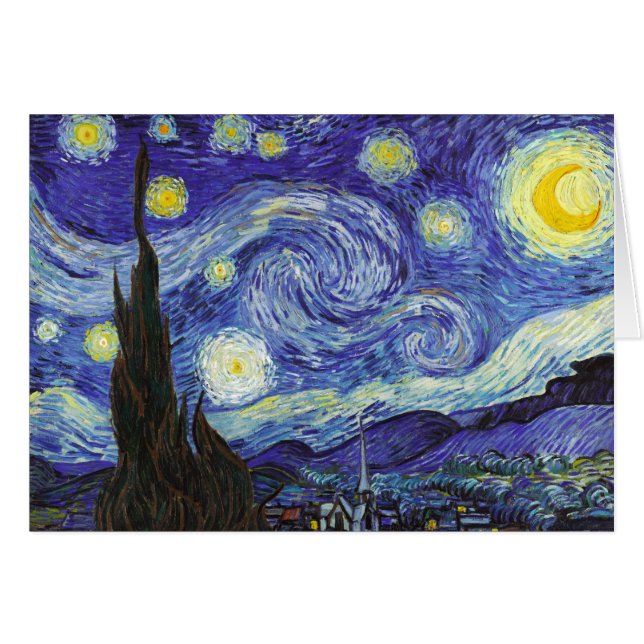Sterrennacht van Van Gogh (Voorkant Horizontaal)