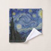 "Sterrennacht" van Van Gogh Bad Handdoek (Wasdoekje)