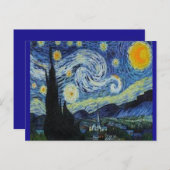 Sterrennacht van Van Gogh Briefkaart (Voorkant / Achterkant)