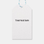 "Sterrennacht" van Van Gogh Cadeaulabel (Achterkant)