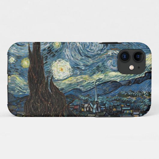 Sterrennacht van Van Gogh Case-Mate iPhone Case (Achterkant (horizontaal))