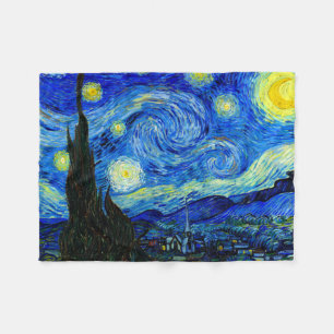 Sterrennacht van Van Gogh Fine Art Fleece Deken