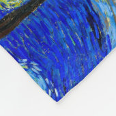 Sterrennacht van Van Gogh Fine Art Fleece Deken (Hoek)