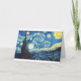Sterrennacht van Van Gogh, Fine Art, Kaart