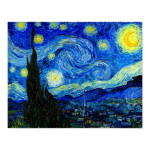 Sterrennacht van Van Gogh Fine Art Poster Print