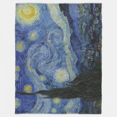 "Sterrennacht" van Van Gogh Fleece Deken (Voorkant)