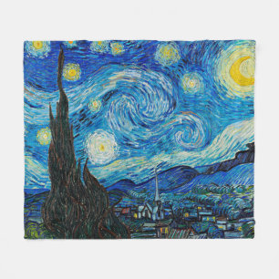 Sterrennacht van Van Gogh, Fleece Deken