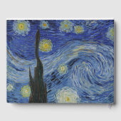 "Sterrennacht" van Van Gogh Gastenboek (Achterkant)