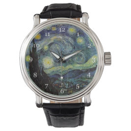 Sterrennacht van Van Gogh. Horloge