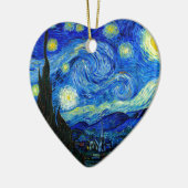 Sterrennacht van Van Gogh Keramisch Ornament (Links)