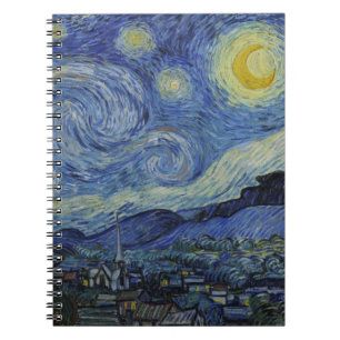 "Sterrennacht" van Van Gogh Notitieboek