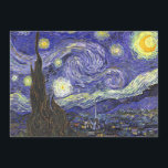 Sterrennacht van Van Gogh Patio Party Invitation Kaart<br><div class="desc">Nodig vrienden en familie uit voor een nacht om te genieten van het zitten onder de sterren en het hebben van een feestje. Aanpassen met uw eigen informatie.</div>