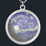 Sterrennacht van Van Gogh rondom ketting<br><div class="desc">Sterrennacht van Van Gogh voor de kunstminnaar of dromer in je leven.</div>