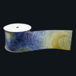 "Sterrennacht" van Van Gogh Satijnen Lint<br><div class="desc">Dit ontwerp toont een zeer hoge resolutie,  ongewijzigd en onbewerkt,  van Van Goghs bekende "Sterrennacht" schilderij.</div>
