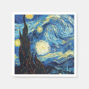 Sterrennacht van Van Gogh Servetten