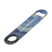 "Sterrennacht" van Van Gogh Speed Flessenopener (Voorkant Gekanteld)