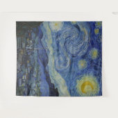 "Sterrennacht" van Van Gogh Wandkleed (Voorkant (horizontaal))