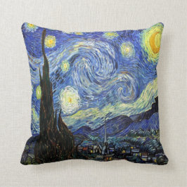 Sterrennacht van Vincent Van Gogh 1889 Kussen