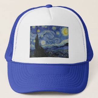 Sterrennacht van Vincent van Gogh - 1889 Trucker Pet