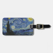 Sterrennacht van Vincent Van Gogh Bagagelabel (Voorkant horizontaal)