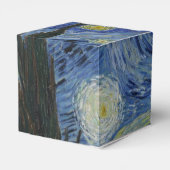 Sterrennacht van Vincent Van Gogh Bedankdoosjes (Achterkant)