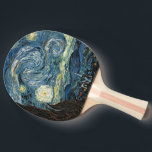 Sterrennacht van Vincent van Gogh. Bekende kunst Tafeltennisbatje<br><div class="desc">Sterrennacht van Vincent van Gogh. Bekende kunst,  landschapsolieverschildering.</div>
