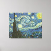 Sterrennacht van Vincent Van Gogh Canvas Afdruk (Voorkant)