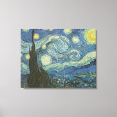 Sterrennacht van Vincent Van Gogh Canvas Afdruk (Voorkant)