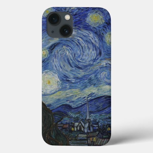 Sterrennacht van Vincent Van Gogh Case-Mate iPhone Case (Achterkant)
