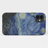Sterrennacht van Vincent Van Gogh Case-Mate iPhone Case (Achterkant (horizontaal))